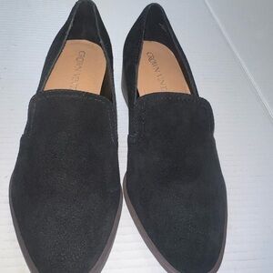 Crown Vintage Women’s Dark‎ Suede Slip-Ons